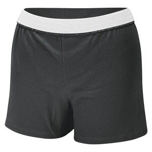 Soffe Women's Cheer Shorts - X-Large, Black, Comfortable & Durable, XL